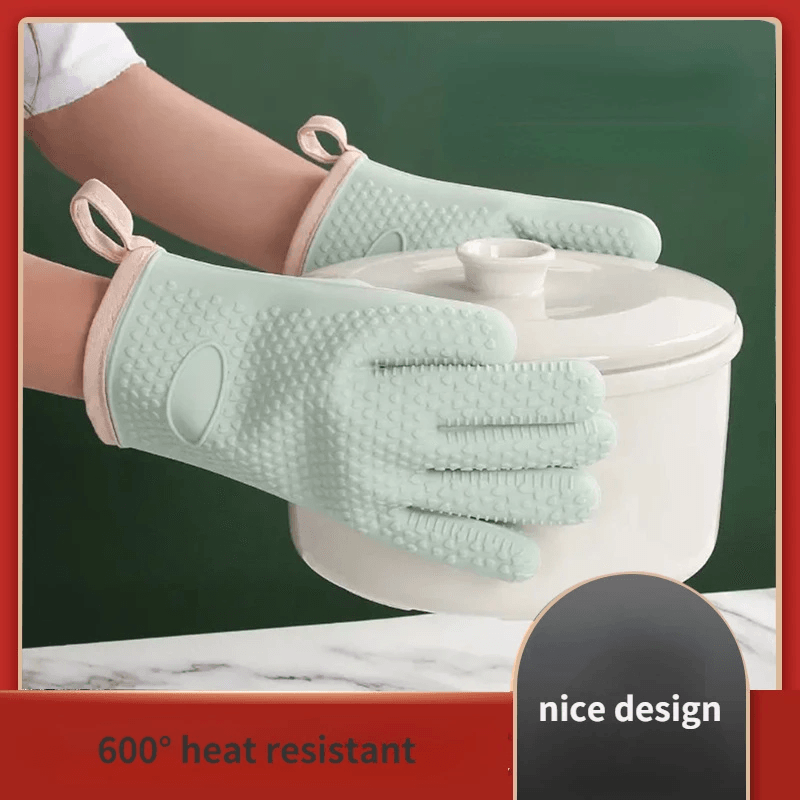 Heat Insulation Anti-Scalding Silicone Gloves – maamgic