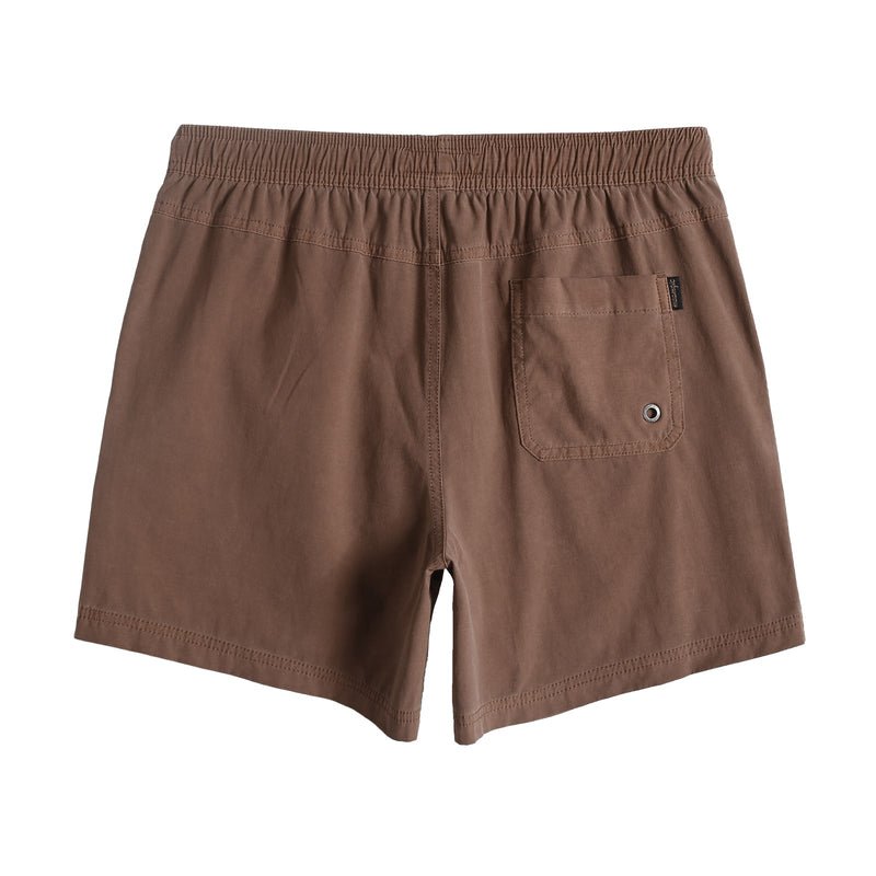 5.5 Inch Brown Weekend Volley Shorts