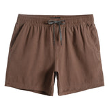 5.5 Inch Brown Weekend Volley Shorts