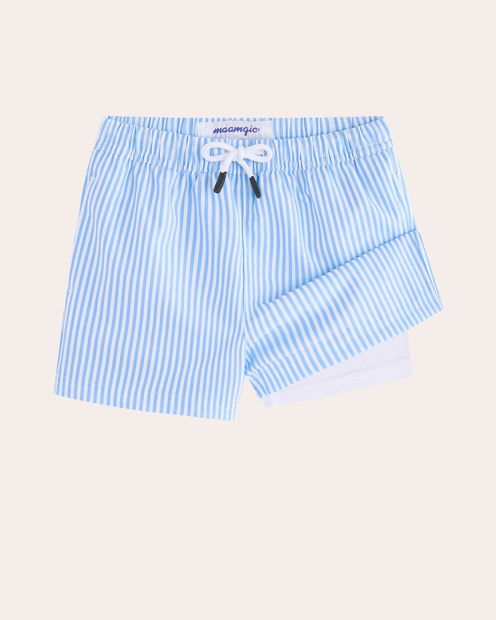 CoastSweet Kids Striped Swim Trunks