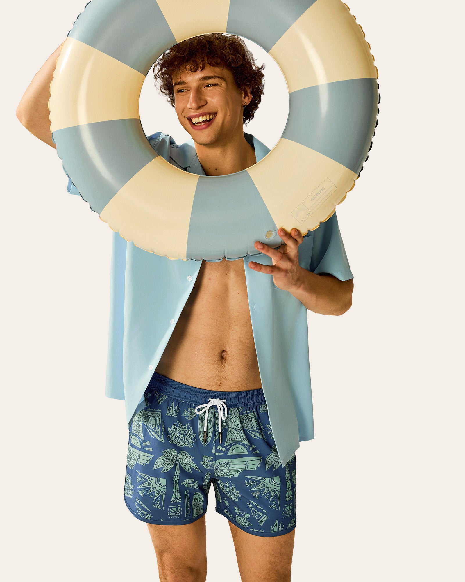 HeritageTide Tribal Bird Swim Trunks