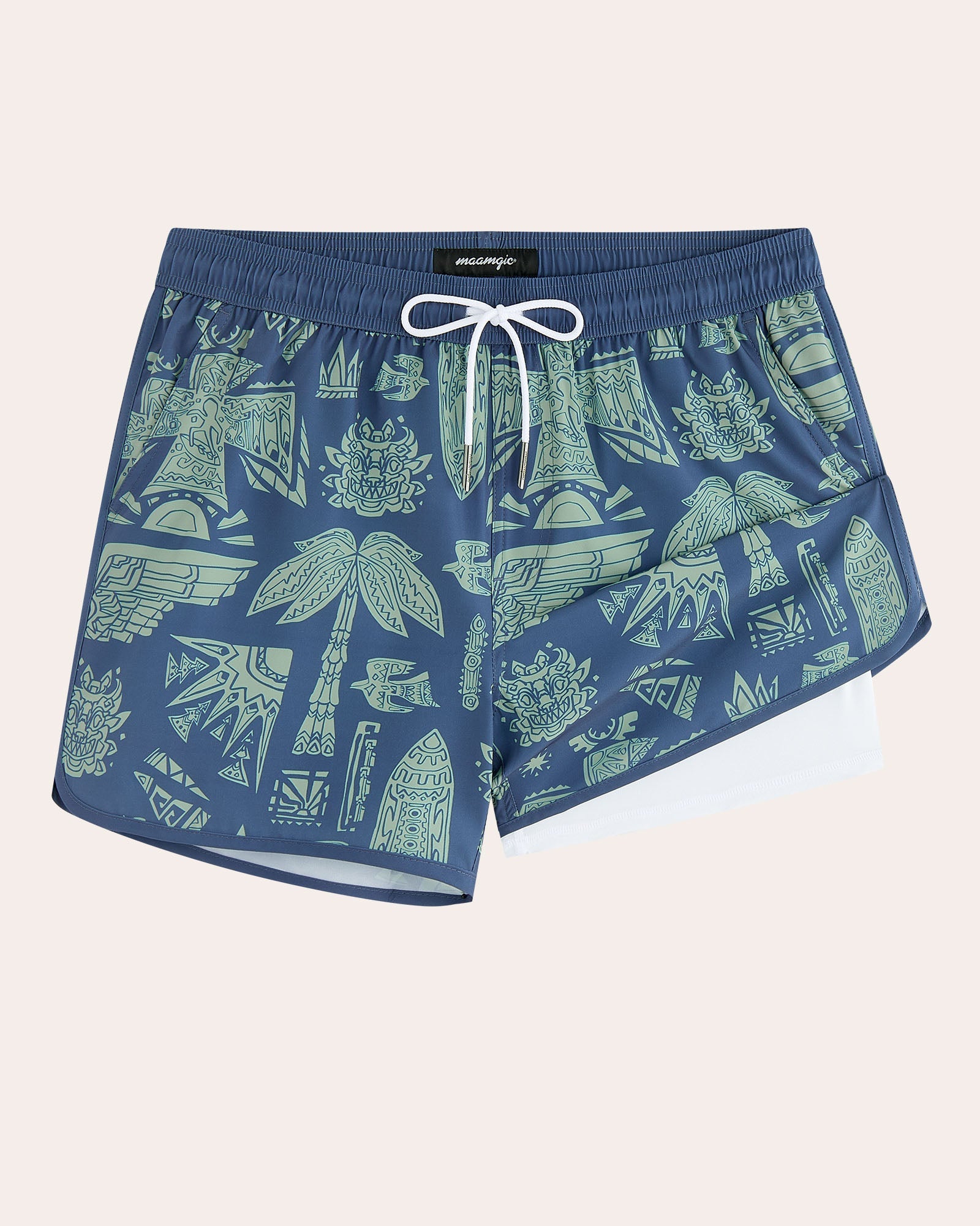HeritageTide Tribal Bird Swim Trunks