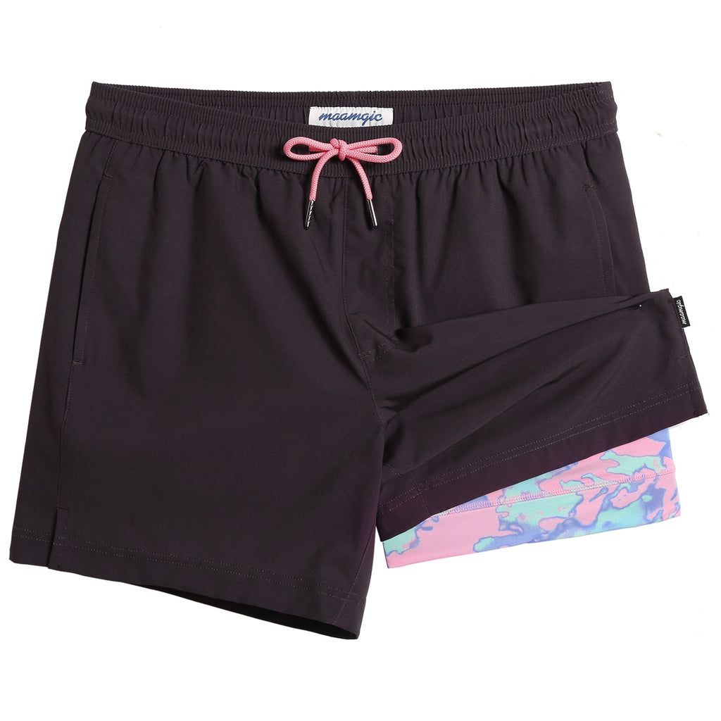 Maamgic-5.5Inseam2in1StretchShortLinerPlumPinkSwimShorts_1