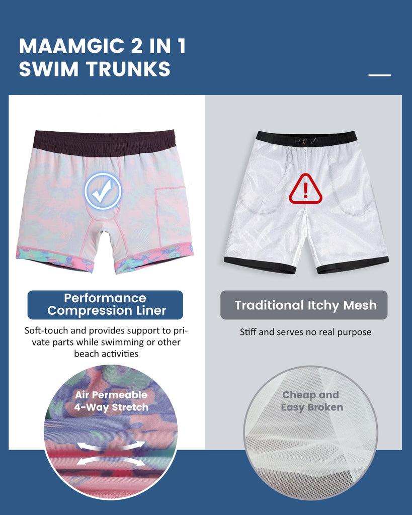 Maamgic-5.5Inseam2in1StretchShortLinerPlumPinkSwimShorts_3