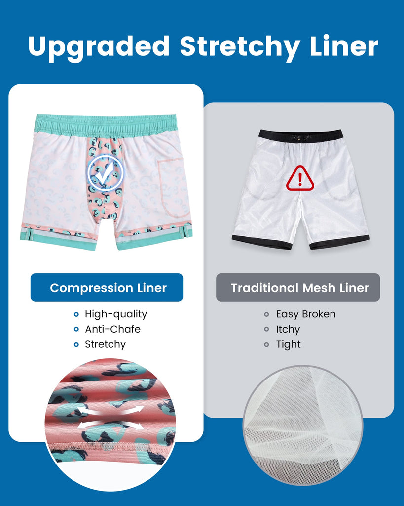 Maamgic-5.5Inseam2in1StretchShortLinerTurquoisePinkSwimShorts_1_2