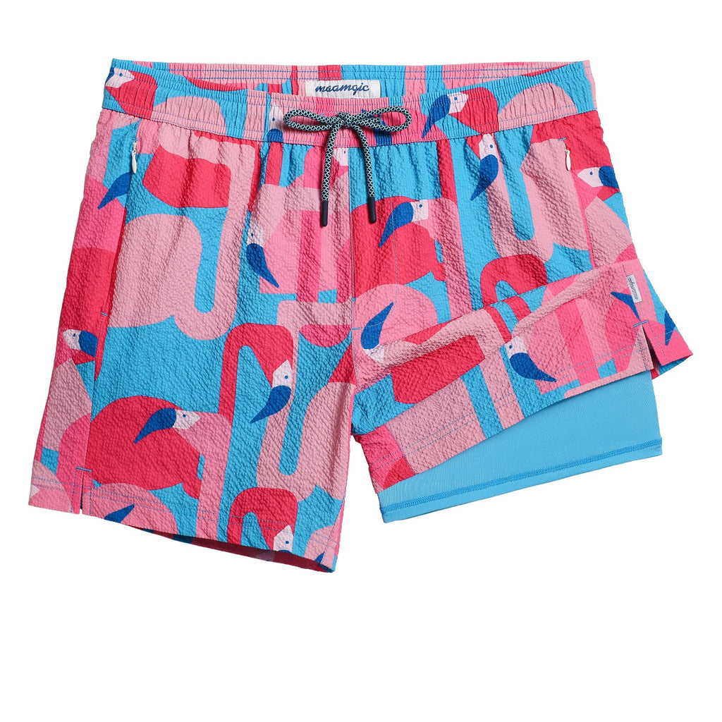 Maamgic5.5Inseam2in1SeersuckerShortLinerFlamingoPinkSwimShorts_2