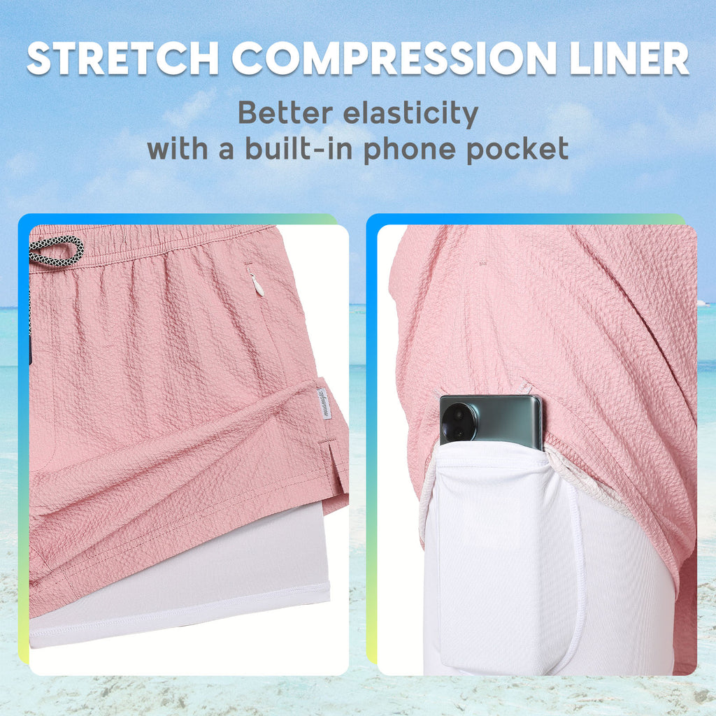 Maamgic5.5Inseam2in1SeersuckerShortLinerPinkSwimShorts_1