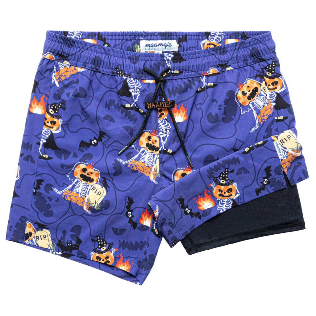 Maamgic5.5Inseam2in1StretchShortLinerHalloweenBlueSwimShorts_5