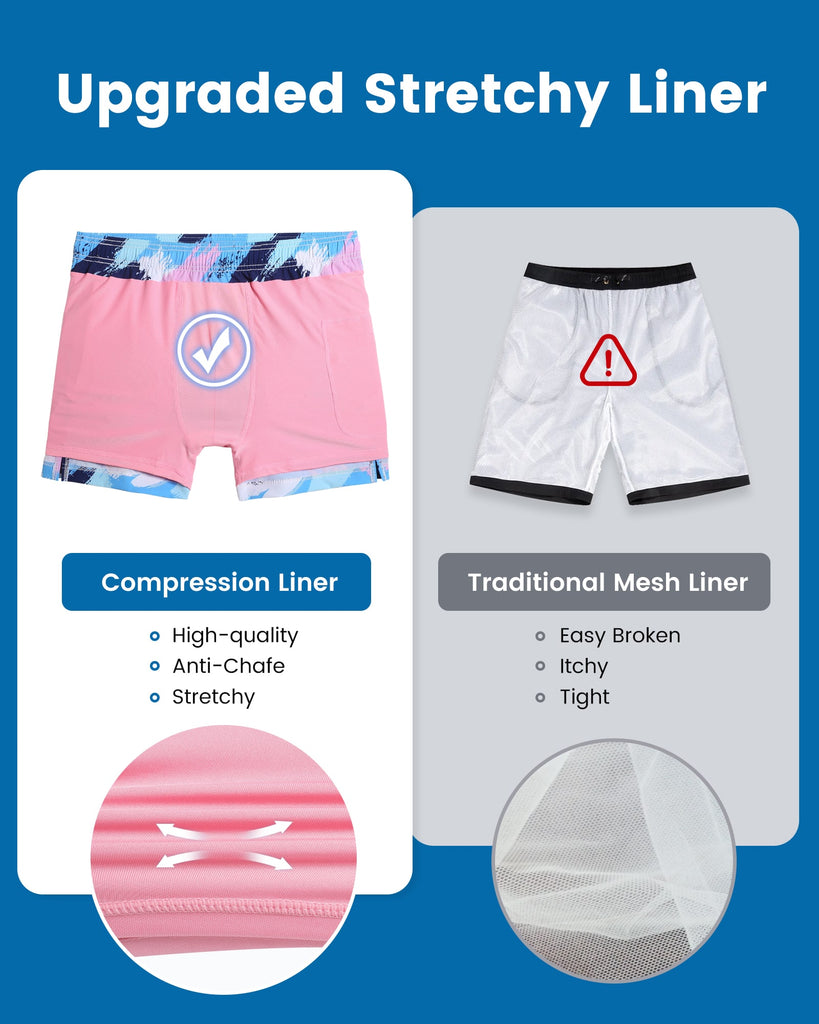 Maamgic5.5Inseam2in1StretchShortLinerPinkCamoSwimShorts_1