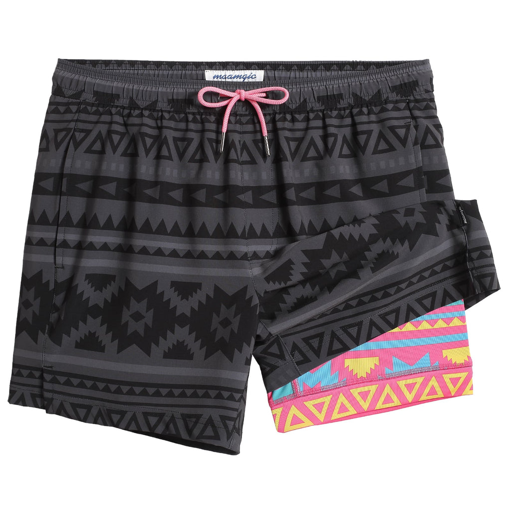 Maamgic_5.5Inseam2in1StretchShortLinerGreyPinkSwimShorts_2