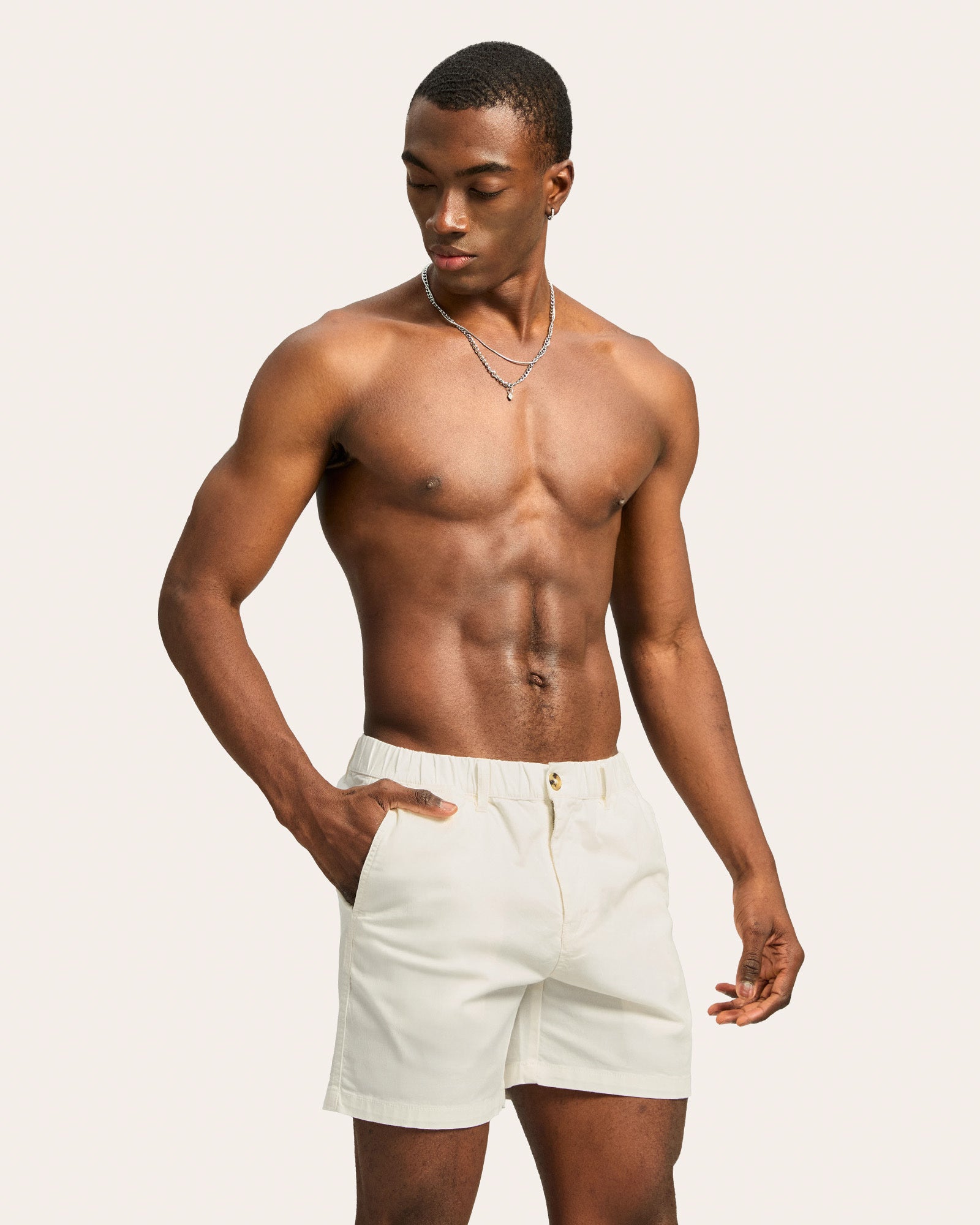 MultiMood Cotton Comfy Cotton Shorts, White | Maamgic