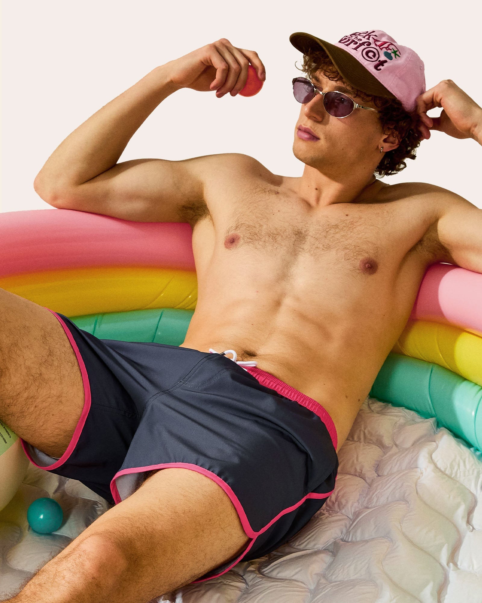 Retro 70s Comfy Swim Trunks