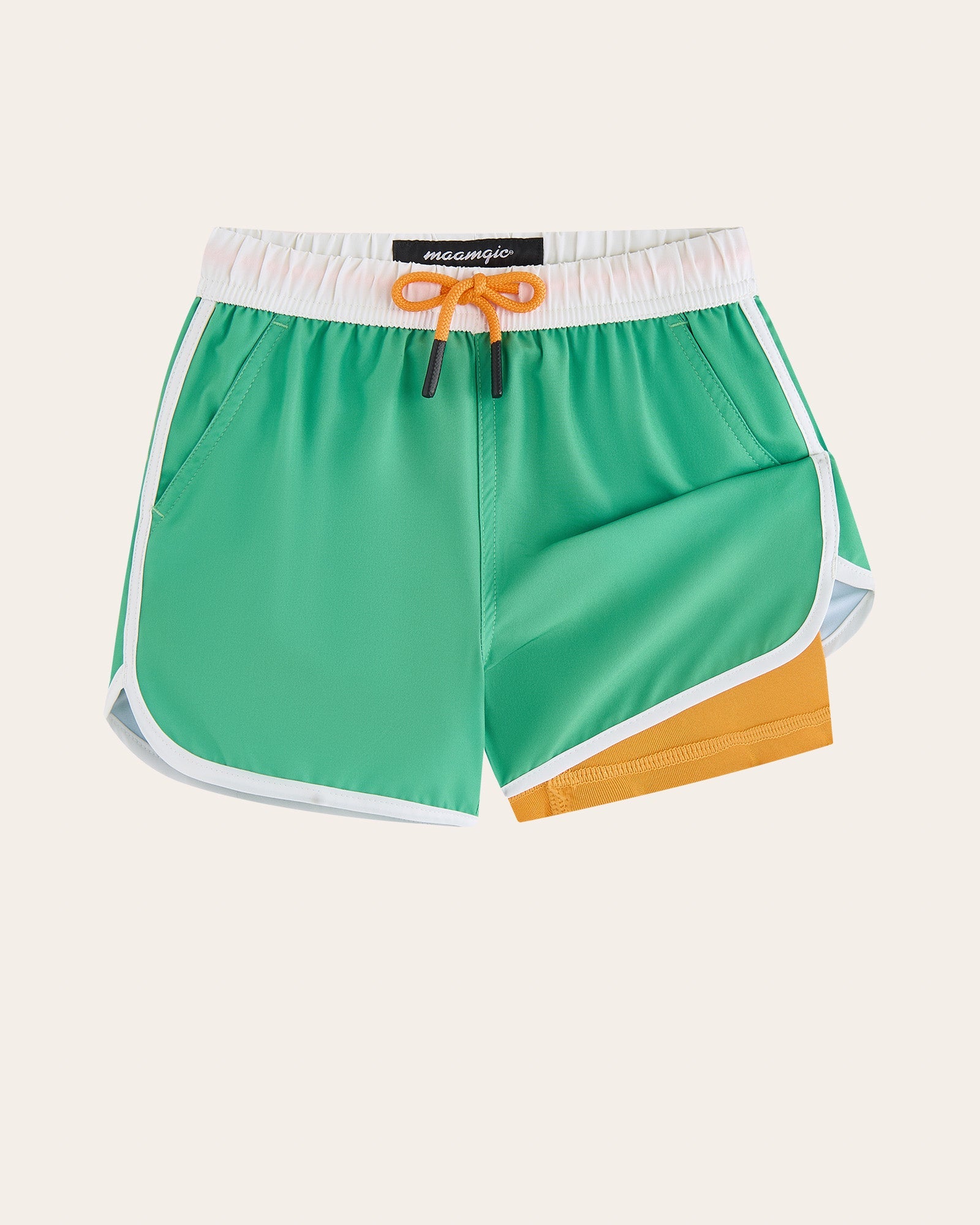 Retro 70s Kids Comfy Swim Trunks