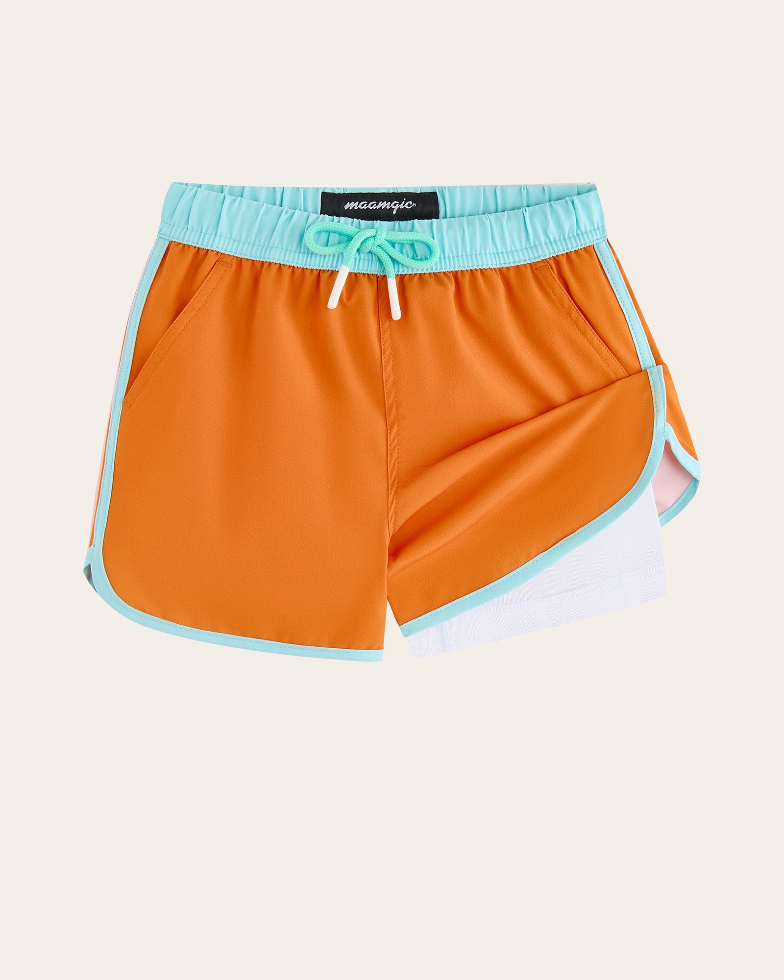 Retro 70s Kids Comfy Swim Trunks