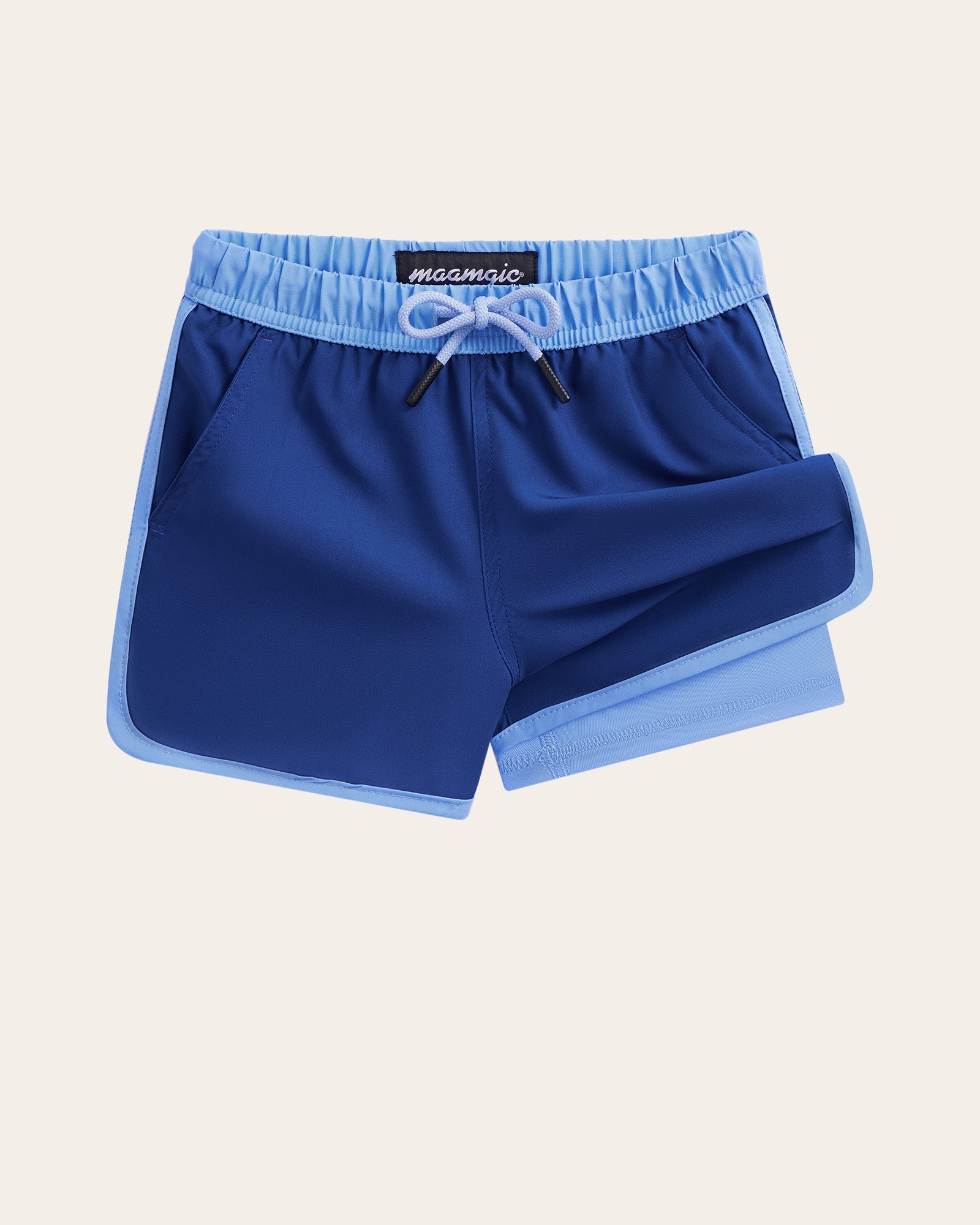 Retro 70s Kids Comfy Swim Trunks