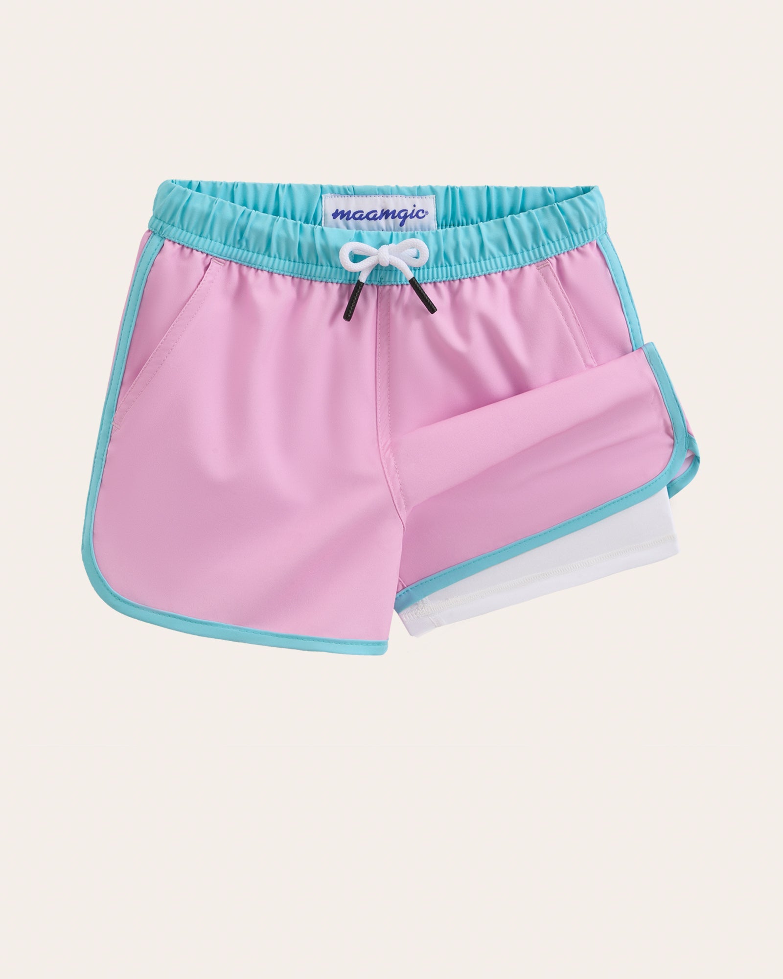 Retro 70s Kids Comfy Swim Trunks