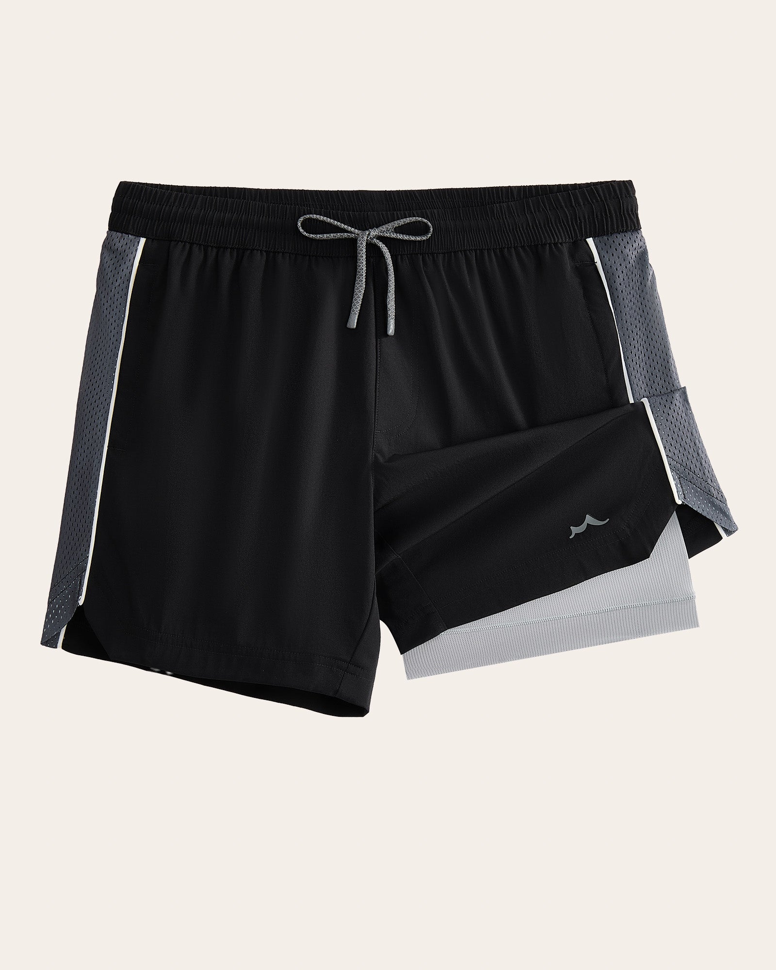 Retro 70s Striped Gym Shorts