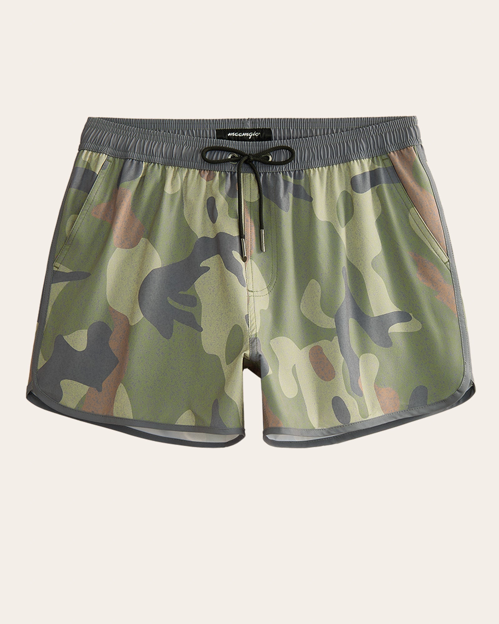 RetroRuseII Camo Swim Trunks