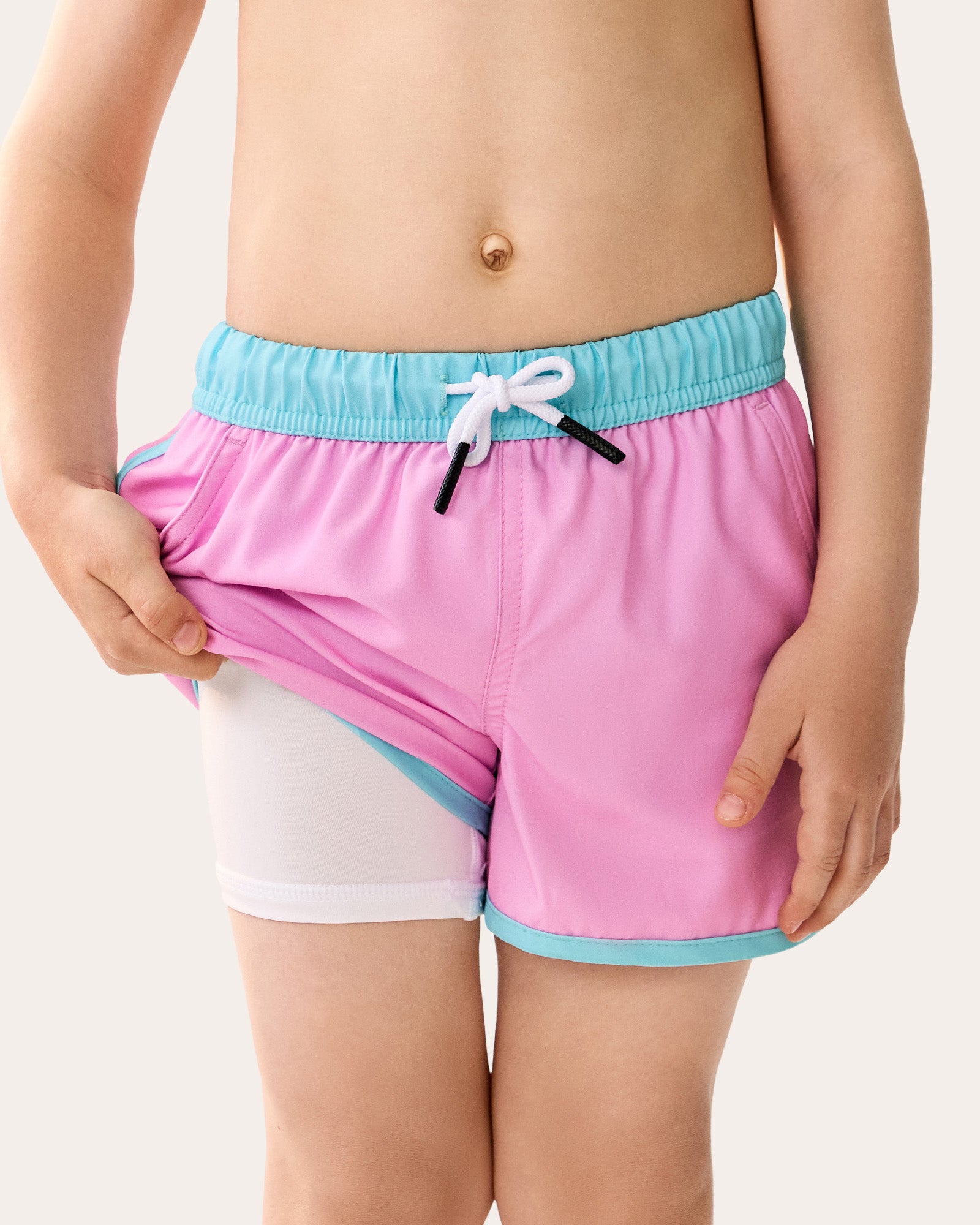 Retro 70s Kids Comfy Swim Trunks