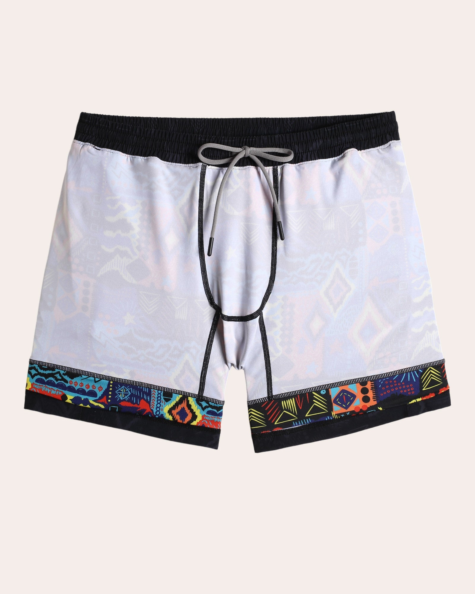 MaaMgic Pantaloncini Da Corsa Uomo | Running Sportivi Con Tasche Multiple E Strisce Riflettenti | Vita Elasticizzata Per Palestra E Allenamento
