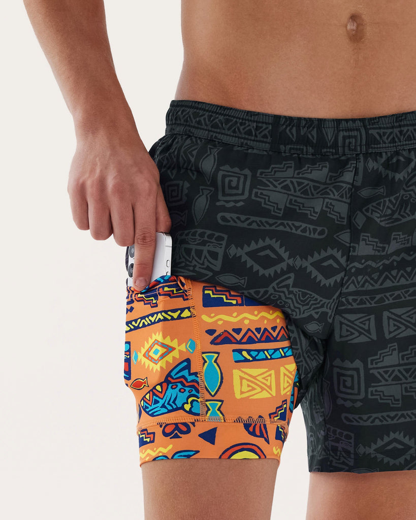 AfricanPulse Short Lined Gym Shorts