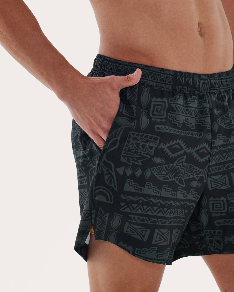 AfricanPulse Short Lined Gym Shorts