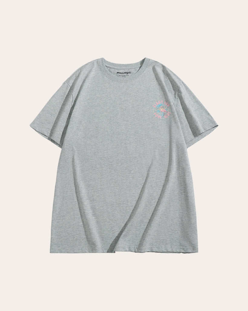 AlohaVibe Breathable Flamingo T-Shirt