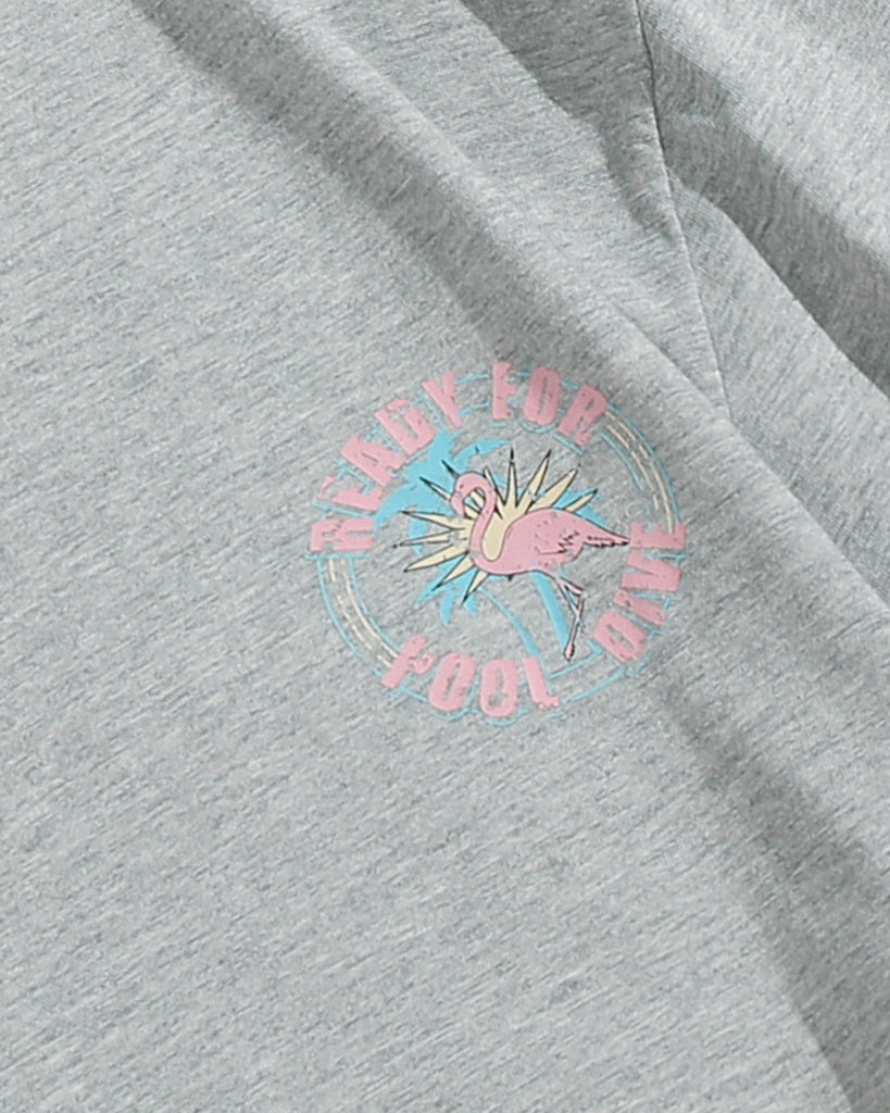 AlohaVibe Breathable Flamingo T-Shirt