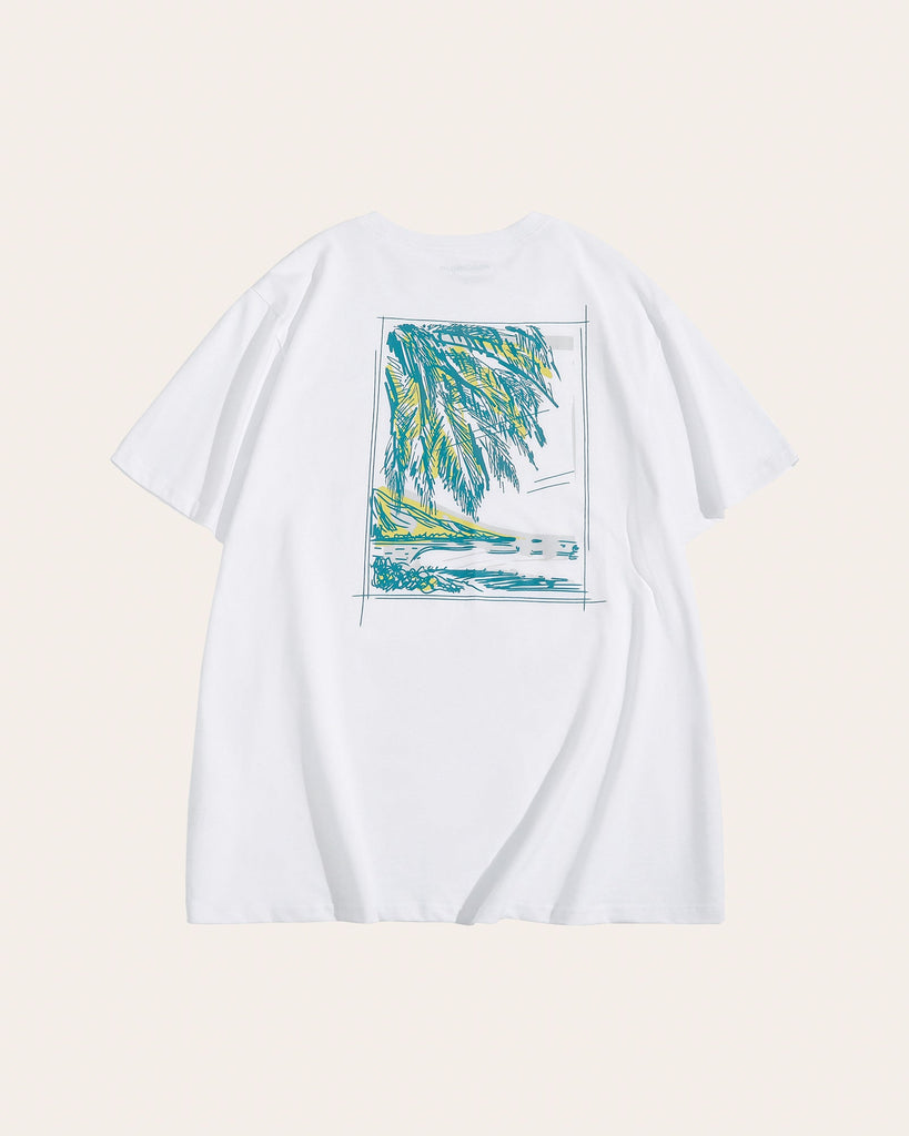 AlohaVibe Breathable Palm Tree T-Shirt
