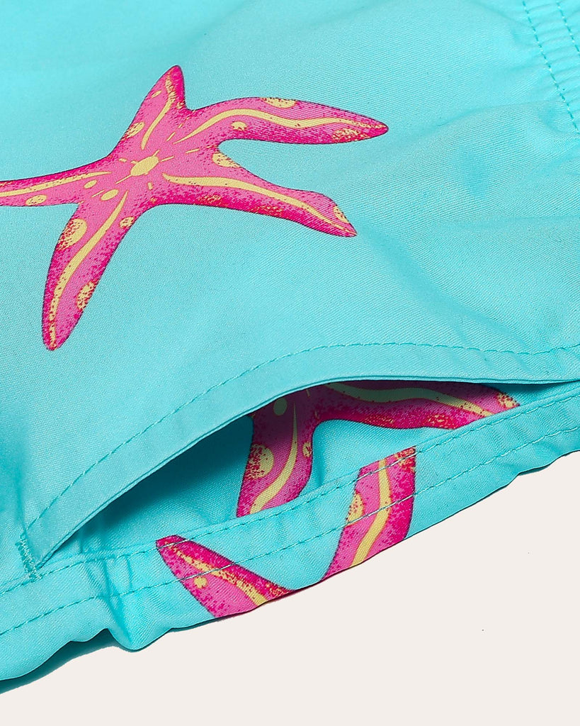 BeachBliss Kids Fishstar Swim Trunks
