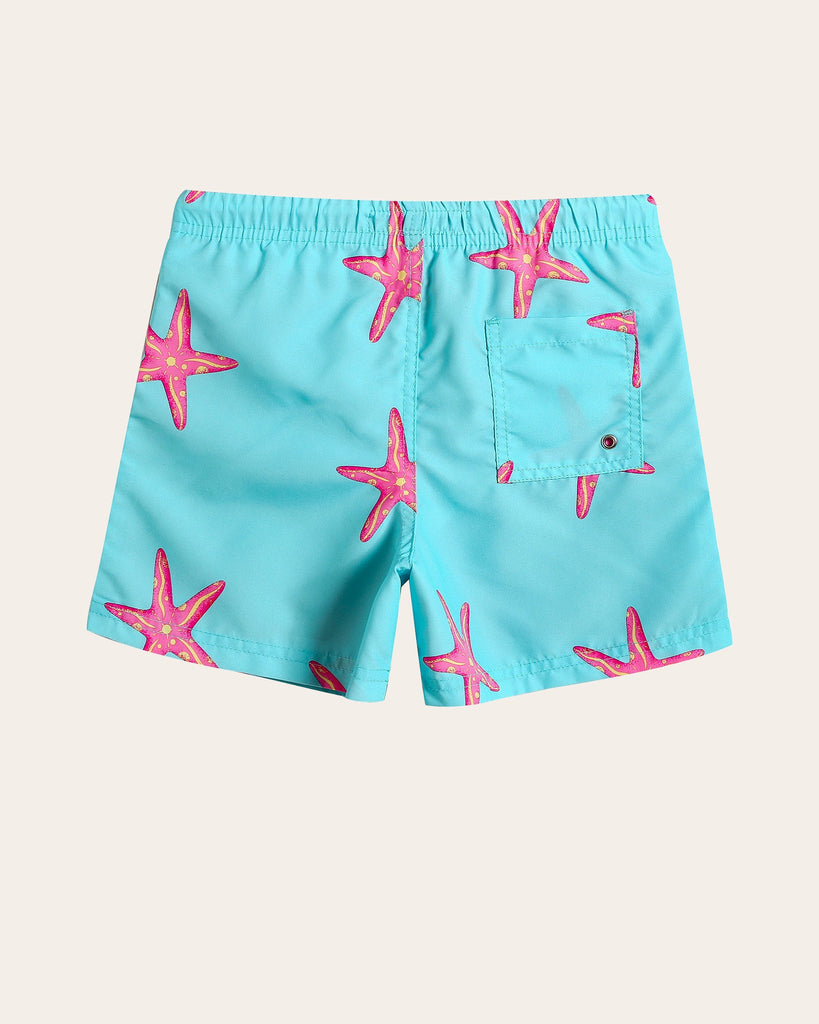 BeachBliss Kids Fishstar Swim Trunks