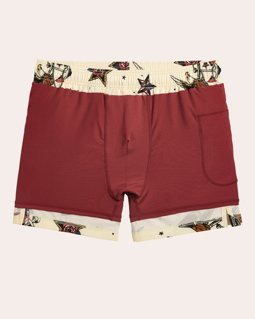 BioBloom Bald Eagle Swim Trunks