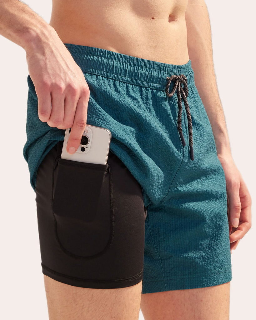 Bivert Liner Solid Swim Shorts