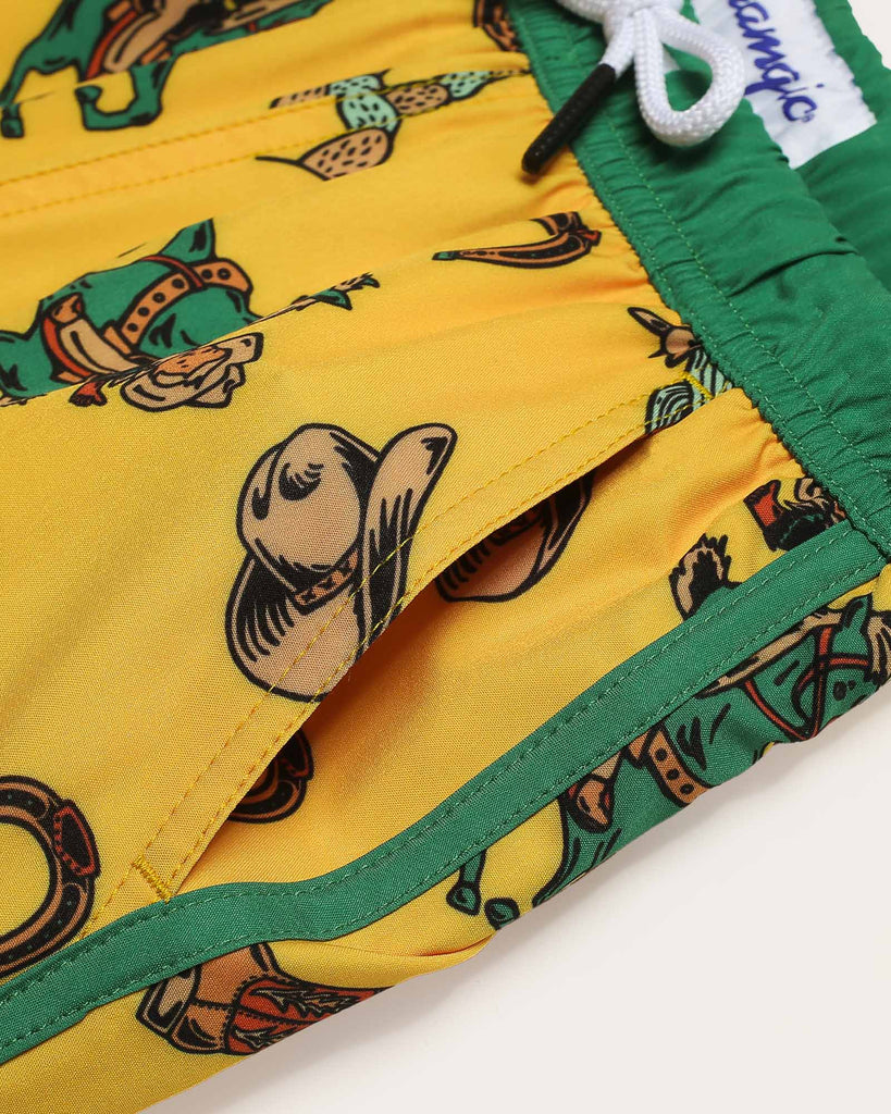 Buckaroo Kids Desert Cowboy Swim Trunks