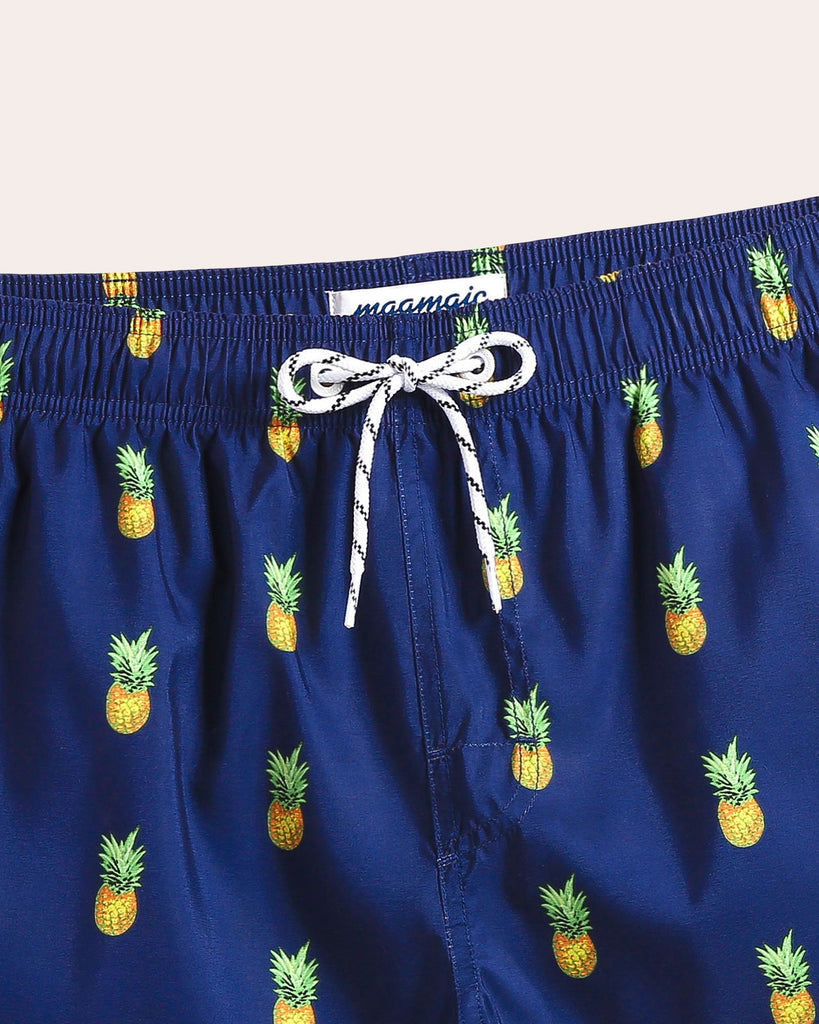 Chirpy Pineapple Swim Trunks
