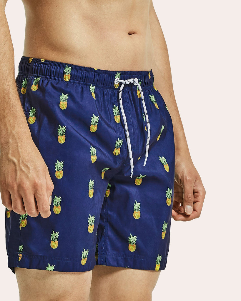 Chirpy Pineapple Swim Trunks