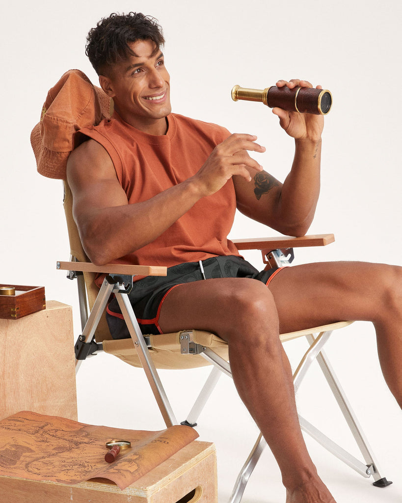 Circle Of Joy Breathable Swim Trunks