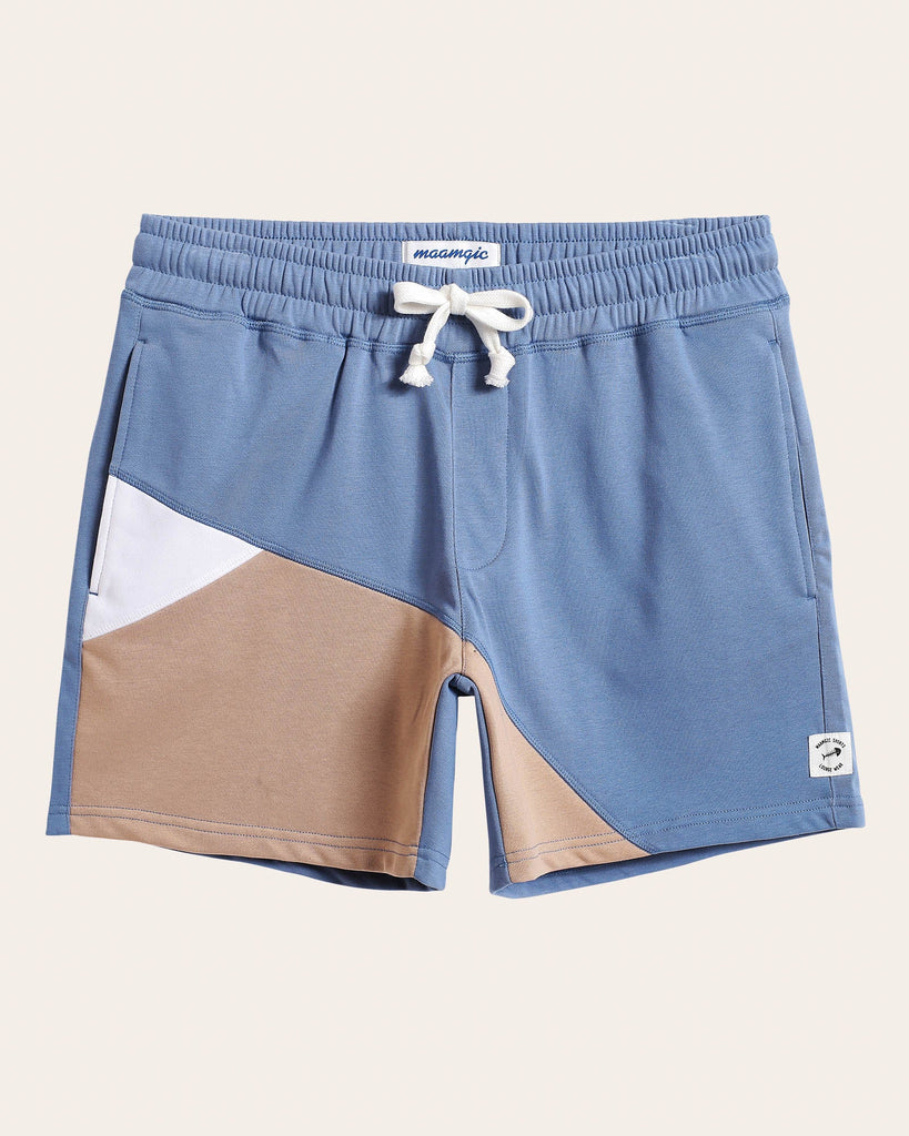 ClashKnit Color Blocks Casual Shorts