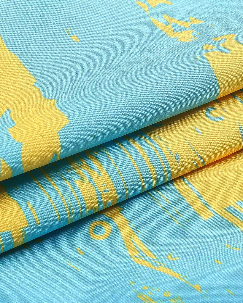 ColorSplash Long Lined Gym Shorts