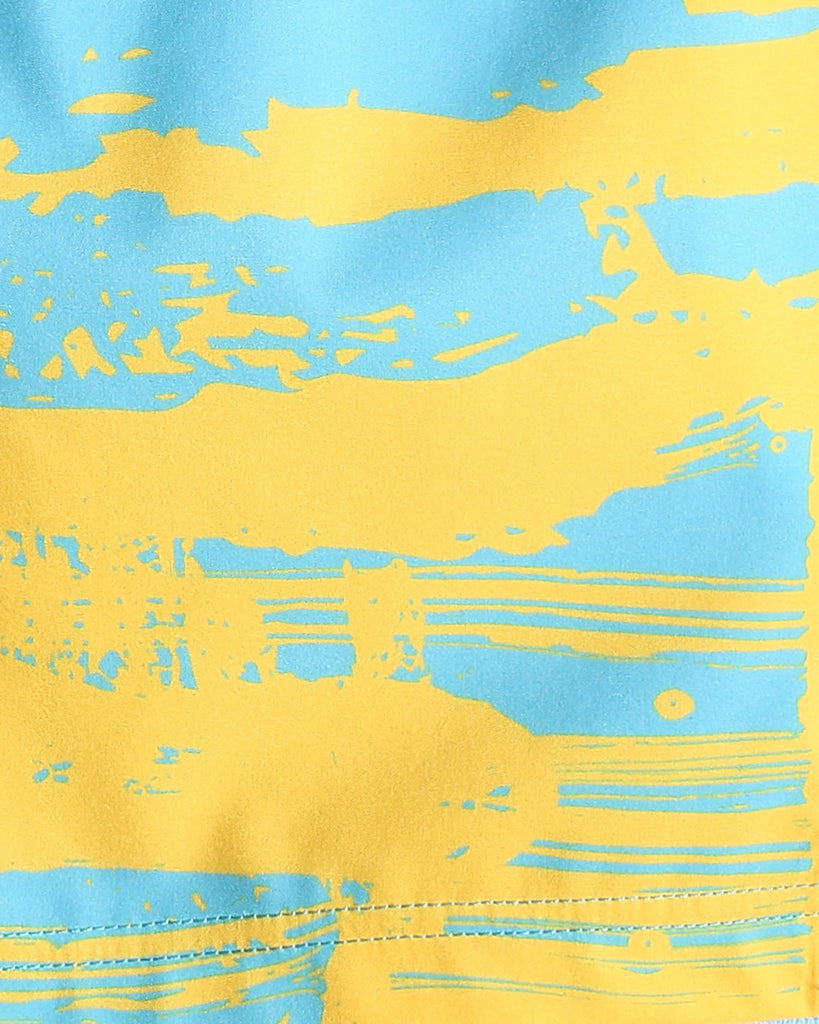 ColorSplash Long Lined Gym Shorts