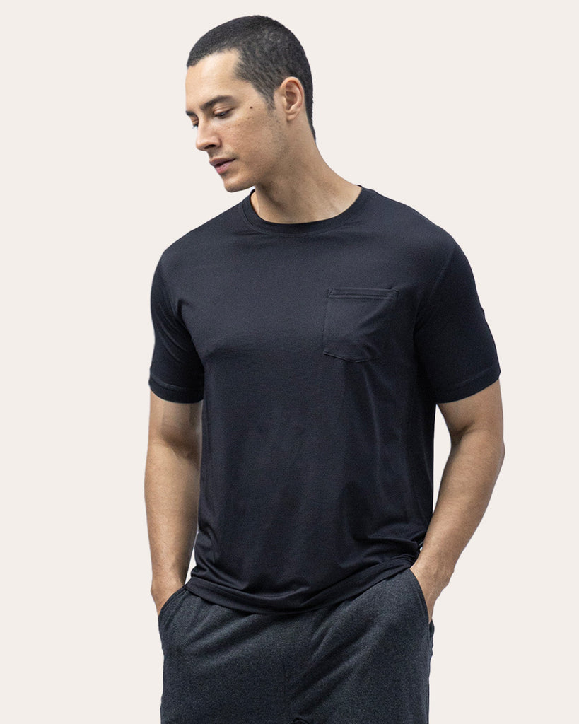 CozyCore Men's Cool Pocket T-Shirt