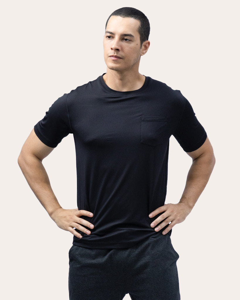 CozyCore Men's Cool Pocket T-Shirt