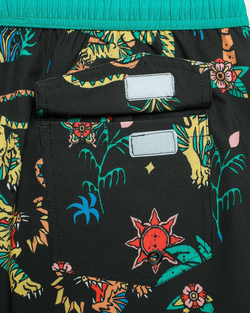 EastDream Arrow - Pointing Tiger Swim Trunks