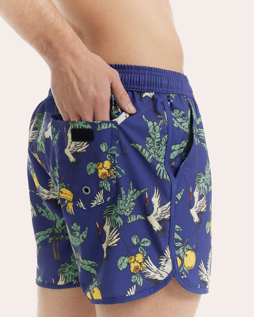 EastDream Flying Crane Swim Trunks