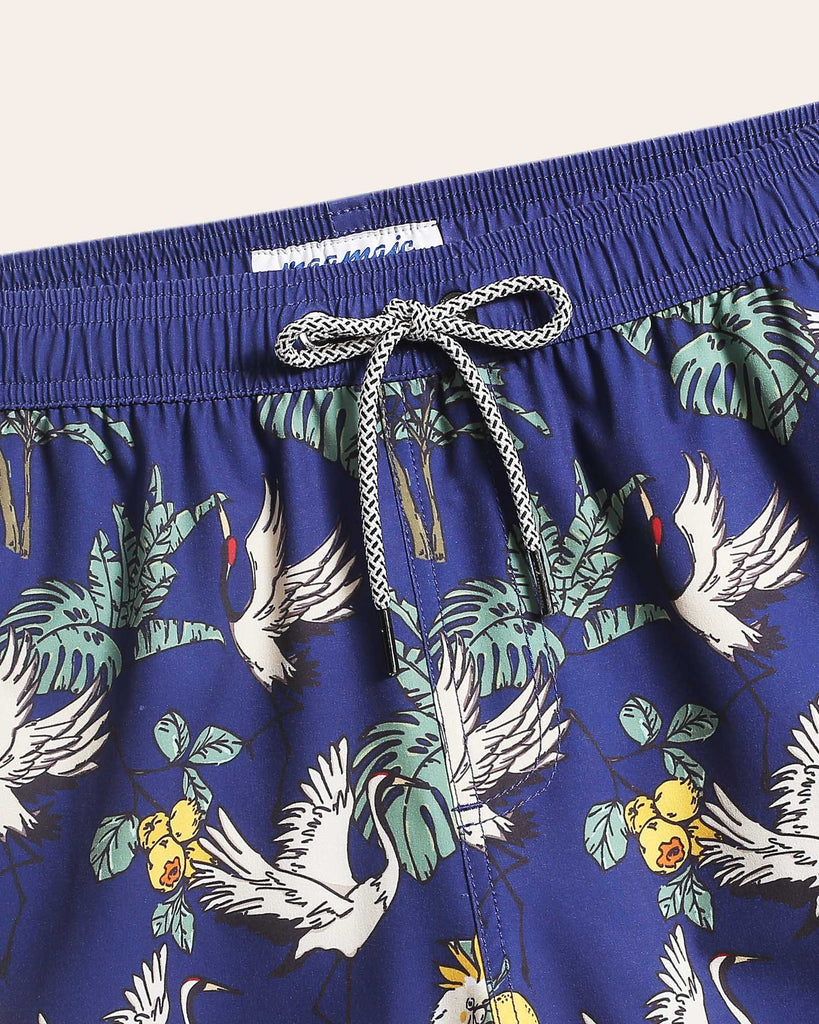 EastDream Flying Crane Swim Trunks