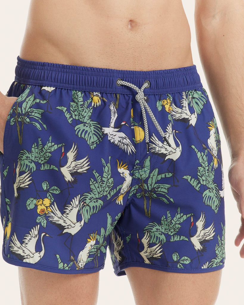 EastDream Flying Crane Swim Trunks