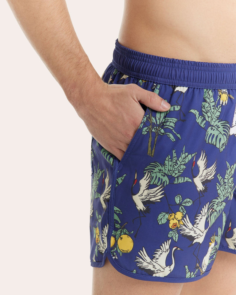 EastDream Flying Crane Swim Trunks