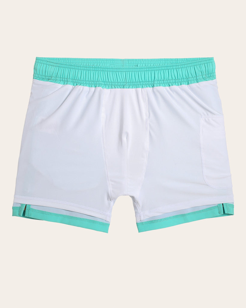 FloatOn Solid Color Swim Trunks
