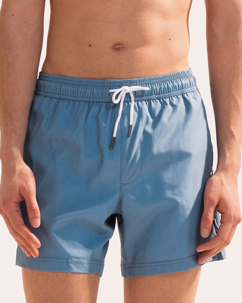 FloatOn Solid Color Swim Trunks