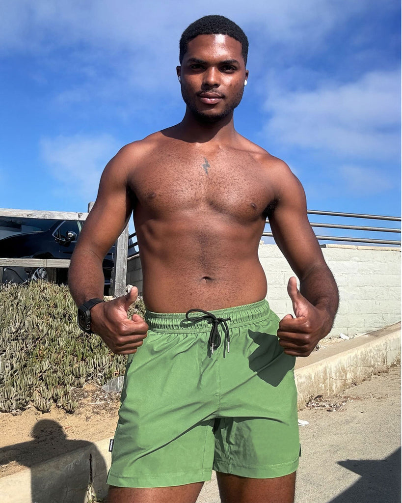 FloatOn Solid Color Swim Trunks